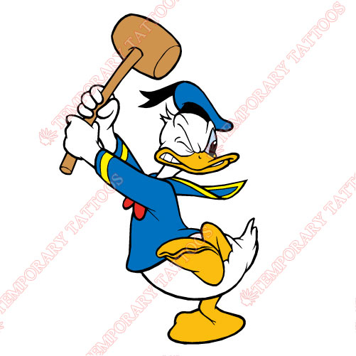 Donald Duck Customize Temporary Tattoos Stickers NO.744